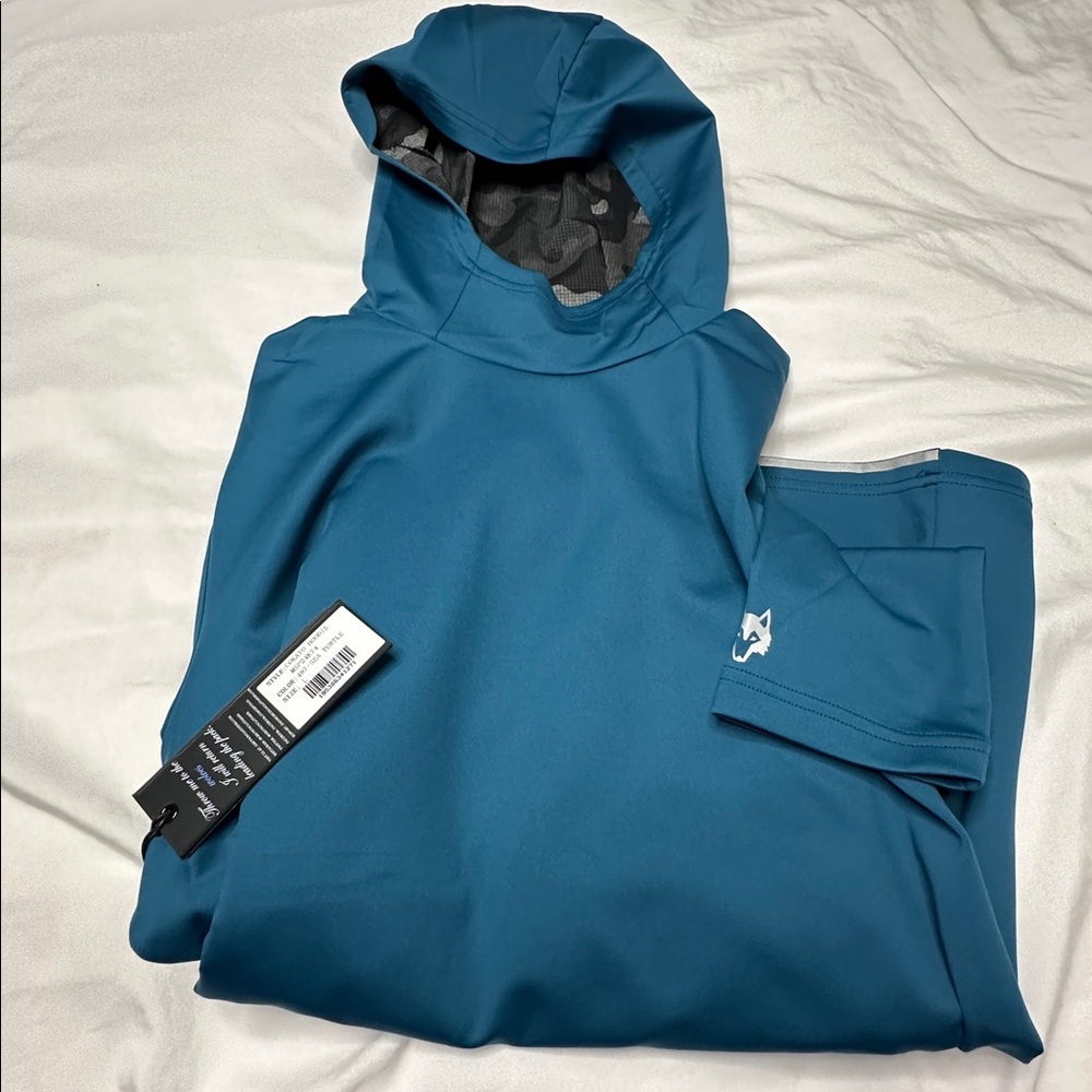 Greyson Cokato Hoodie – Cloud – Four-Way Stretch Pullover – NWT-XL